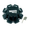 Moto Metal CAP M-793 M793BK01 Tapa central de rueda negra