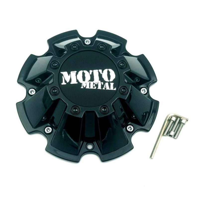 Moto Metal CAP M-793 M793BK01 Tapa central de rueda negra