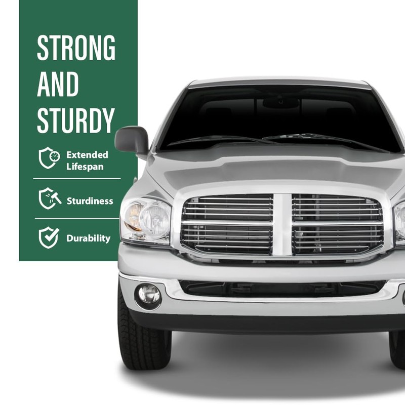 LQI Hood Insulation Pad with Clips Compatible with Dodge Ram