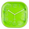 Topkey Square Slient Wall Clock for Home Office Kitchen 11