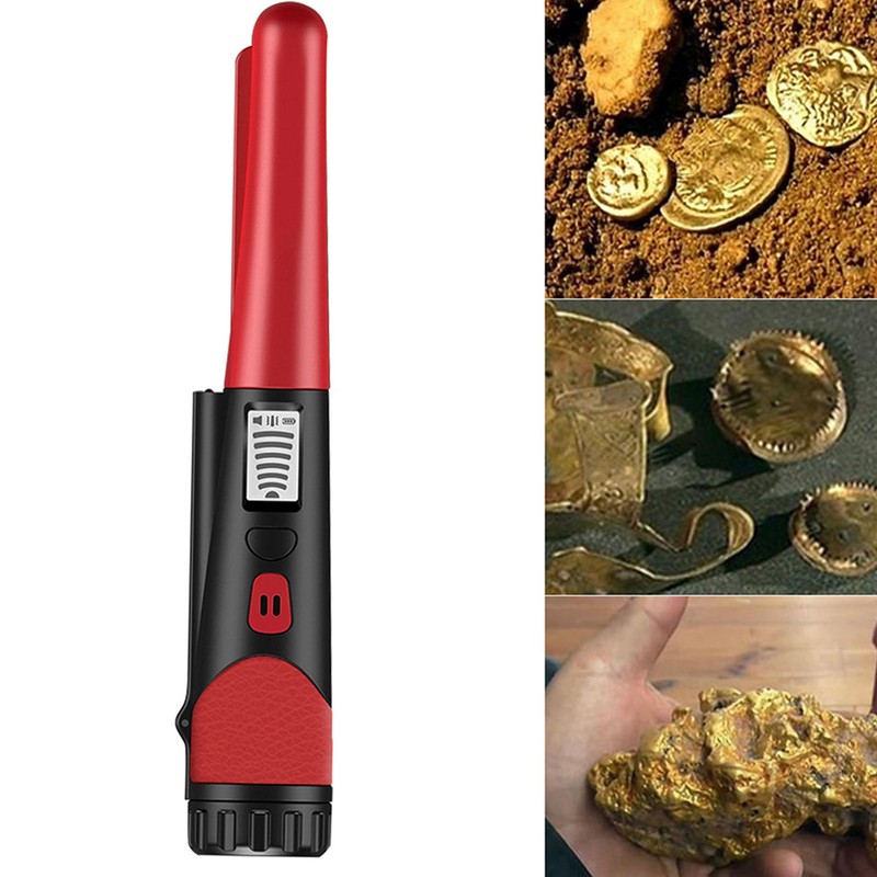 Metal Detector Pinpointer Handheld with LCD Display High Sensitivity Portable