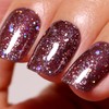 Ozzeal Glitter Gel Polish, Brown Iridescent Glitter Gel Nail Polish
