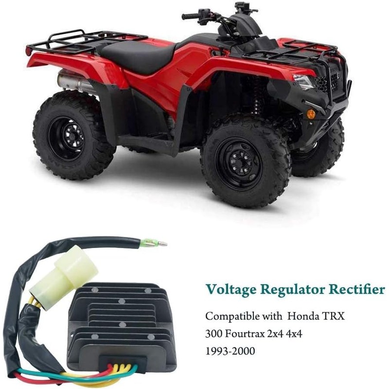 ERRIPA Voltage Regulator Rectifier for Honda 300 Fourtrax TRX300 TRX300FW