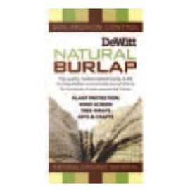 DeWitt NB324 20 Pack Natural Burlap (5.5 OZ) 3x24 Plant Protection Erosion