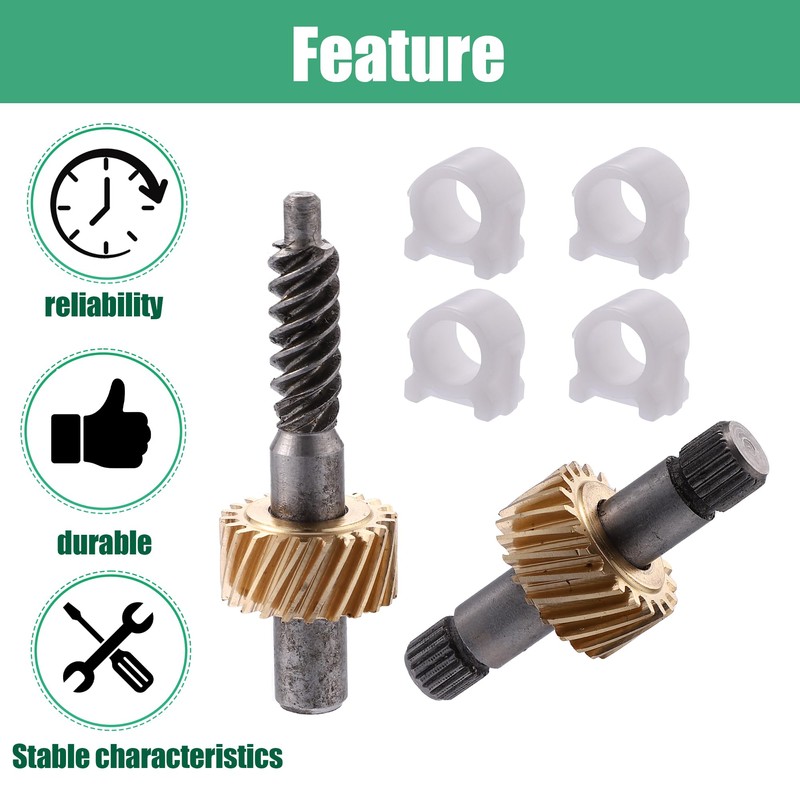 X AUTOHAUX Car Convertible Hood Locking Motor Gear Repair Kit