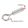 sourcing map Picture Hanging Wire Hook, 6pcs 5mm Open Adjustable