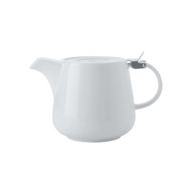 Maxwell & Williams White Basics Teapot with Infuser 1.2L White Gift Boxed