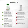 B-Complex 50, for use with all 8 B vitamins Plus