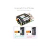 Waveshare PCIe to 2-ch M.2 Adapter for Raspberry Pi 5,2-Ch