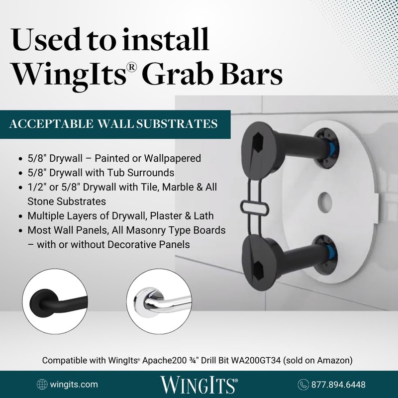 Structural Grab Bar WingIts, PK2