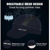 MELASA Cycling Caps Under Helmet, Cooling Mesh Bike Skull Cap
