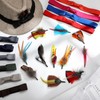Breathffy 24 Pcs Hat Bands Decorative Feathers for Cowboy Panama