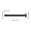 sourcing map 60PCS Computer Case Fan Screws 1.18"L PC Reducing