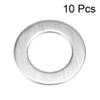 sourcing map 10 Pcs 11mm x 18mm x 0.8mm 304