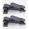 Humvee HMMWV Hood Latch Assy BLACK Pair (Set of 2)