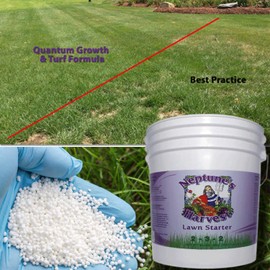 Neptune's Harvest Lawn Starter Fertilizer, 5 Gallon Pail