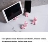 Yitengteng Pig Phone Stand Pink Desk Cellphone Stand Cute Pig