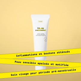 Anti-inflammatory face care for the time before the period Oh My Periods! | Reduces pimples on the face, balances and protects against environmental influences | 97% natural origin | 30 ml | Nidéco