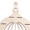 Wooden Chocolate Display Stand Bird Cage Style Dessert Display Shelves