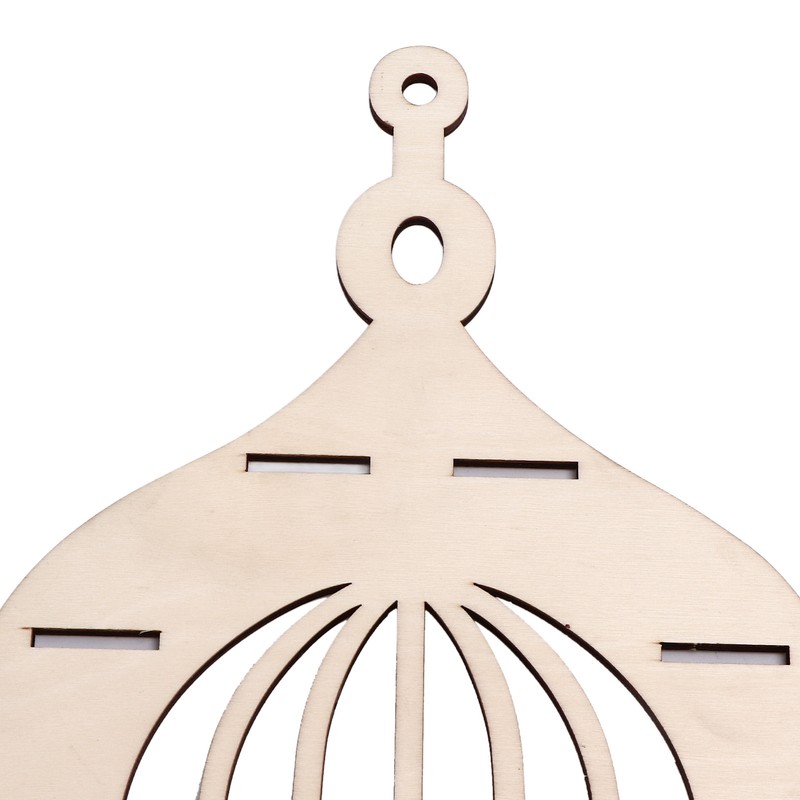 Wooden Chocolate Display Stand Bird Cage Style Dessert Display Shelves
