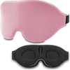 iRboWou 3D Sleep Mask, Zero Pressure 3D Eye Masks for