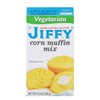 Jiffy Vegetarian Corn Muffin Mix, 8.5 oz (Pack of 4)
