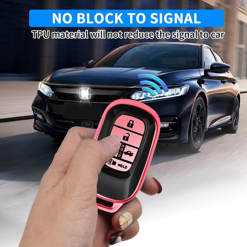 QBUC for Honda Key fob Cover, Key fob Case for