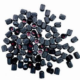 80Pieces Tire Valve Caps, Plastic Valve Stem Caps with O Rubber Seal, Premuim Universal Stem Covers for Cars, SUVs, Bike and Bicycle, Trucks, Motorcycles