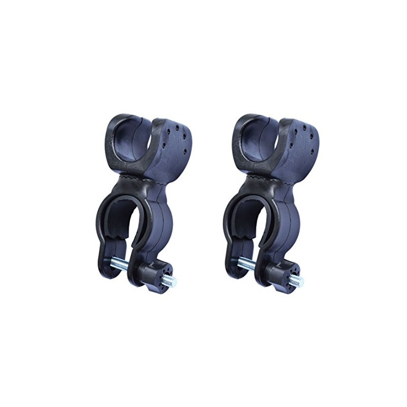 dori-musupottoorizinaru – LED Flash Light Bicycle Mounting Rubber Mount [23-28 mm] Set of