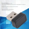 USB Fingerprint Reader, 360° Touch Speedy Matching Biometric Scanner, Portable