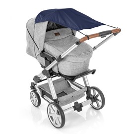 reer ShineSafe Stroller Sun Shade Sail Sun Shade for Many Models, Blue