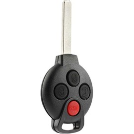 Key fits 2005-2016 Smart Fortwo Keyless Entry Remote (KR55WK45144)