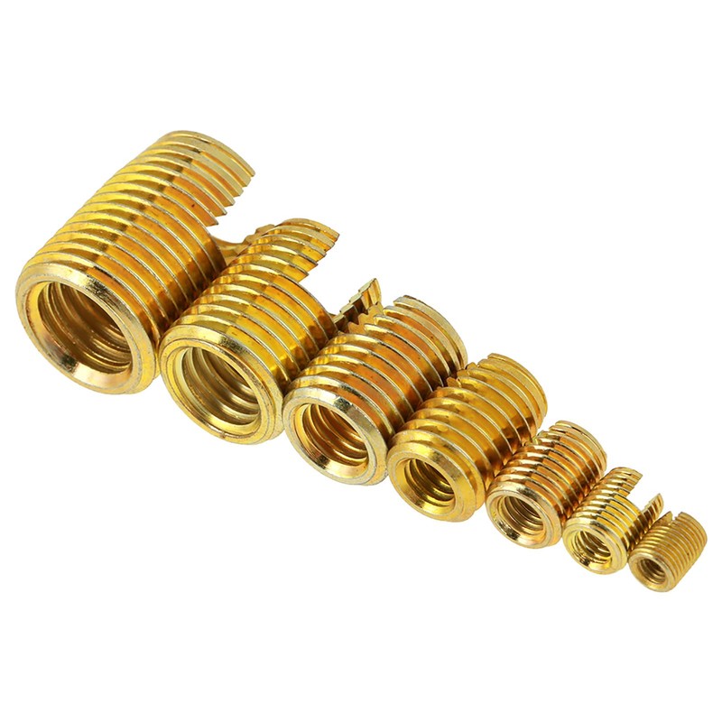 Pack of 50 Self-Tapping Thread Inserts Screw Bushing Repair Kit
