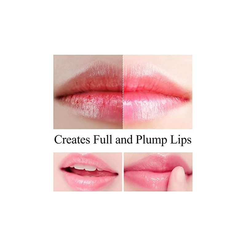 Bálsamo labial con ácido hialurónico Relleno labial Extracto natural Desvanecimiento