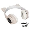 LXB39A Cat Ear Bluetooth Headset Cute Adjustable Bass Portable Wireless