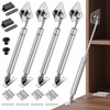 Mdkave Drop Down Gas Struts with Hings for Cabinets,Soft Close