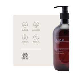 Meraki Meadow Bliss Hand Soap | Certified Organic Liquid Soap | High-Quality Skin Care in Scandinavian Design | Pampering Moments in Everyday Life