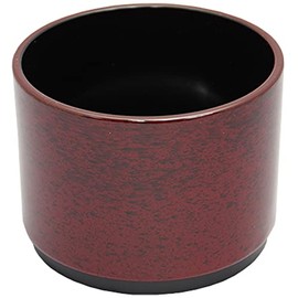 Fukui Craft Ohitsu Tube Rice Dish, Made in Japan, Goto Lacquer Inner Black Color (Parent)