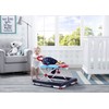 Delta Children First Exploration 2-in-1 Activity Walker, Lift Off