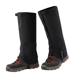 AIMALL Outdoor Waterproof Hiking Boots Leg Protecte Gaiters Cover Waterproof Boot, Durable Nylon Leg Protectors with Adjustable Features