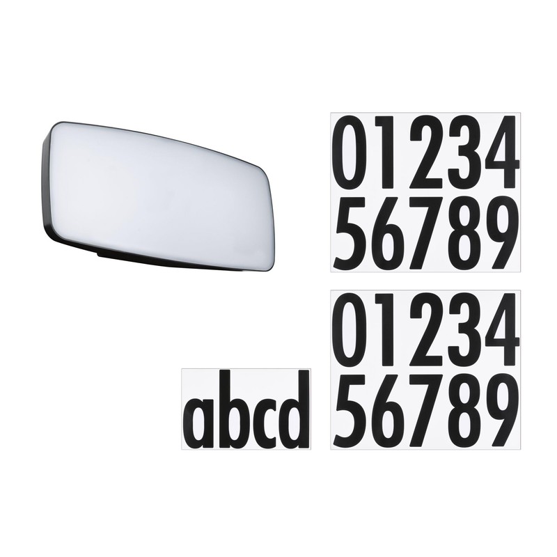 Paulmann Sheera 94506 LED Outdoor Light House Number Light Seawater