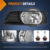 Nilight Fog Lights Assembly Compatible with 2007 2008 2009 Toyota