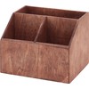 Fuji Boeki Wooden Stationery Lion Partition Box 30333