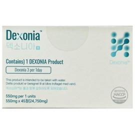 Dexonia Dexonia tablets 550mg x 45 tablets 1 unit / 덱소니아 덱소니아정 550mg x 45정 1개
