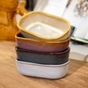 Oval Reactive Glaze Mini Oven Dishes Set Of 4 Ceramic