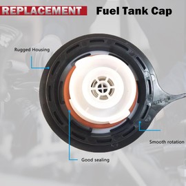 TINGYINGDA Gas Cap,Fuel Tank Filler Cap V8 Compatible with Isuzu 2004-2009 2012-2019 NPR/NPR-HD Replaces# 8-20914-961-0, 10352662