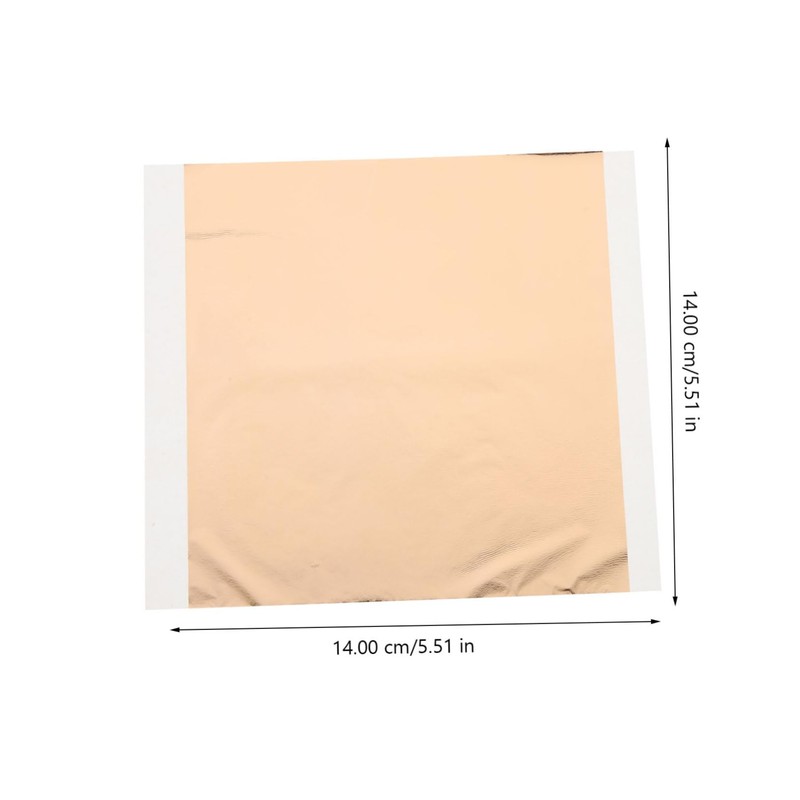 LALAFINA Shiny Gold Foil Transfer Sheets 200 Sheets Pack Heat