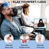 SnYuGr Airplane Footrest,Portable Airplane Foot Rest for Air Travel,Travel Essentials