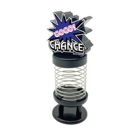 Juggler Boyon Head, Luminous, 4.1 inches (10.5 cm), Black