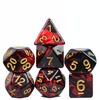 Cusdie 7Pcs/Set DND Dice Set D&D Polyhedral Dice for Dungeons